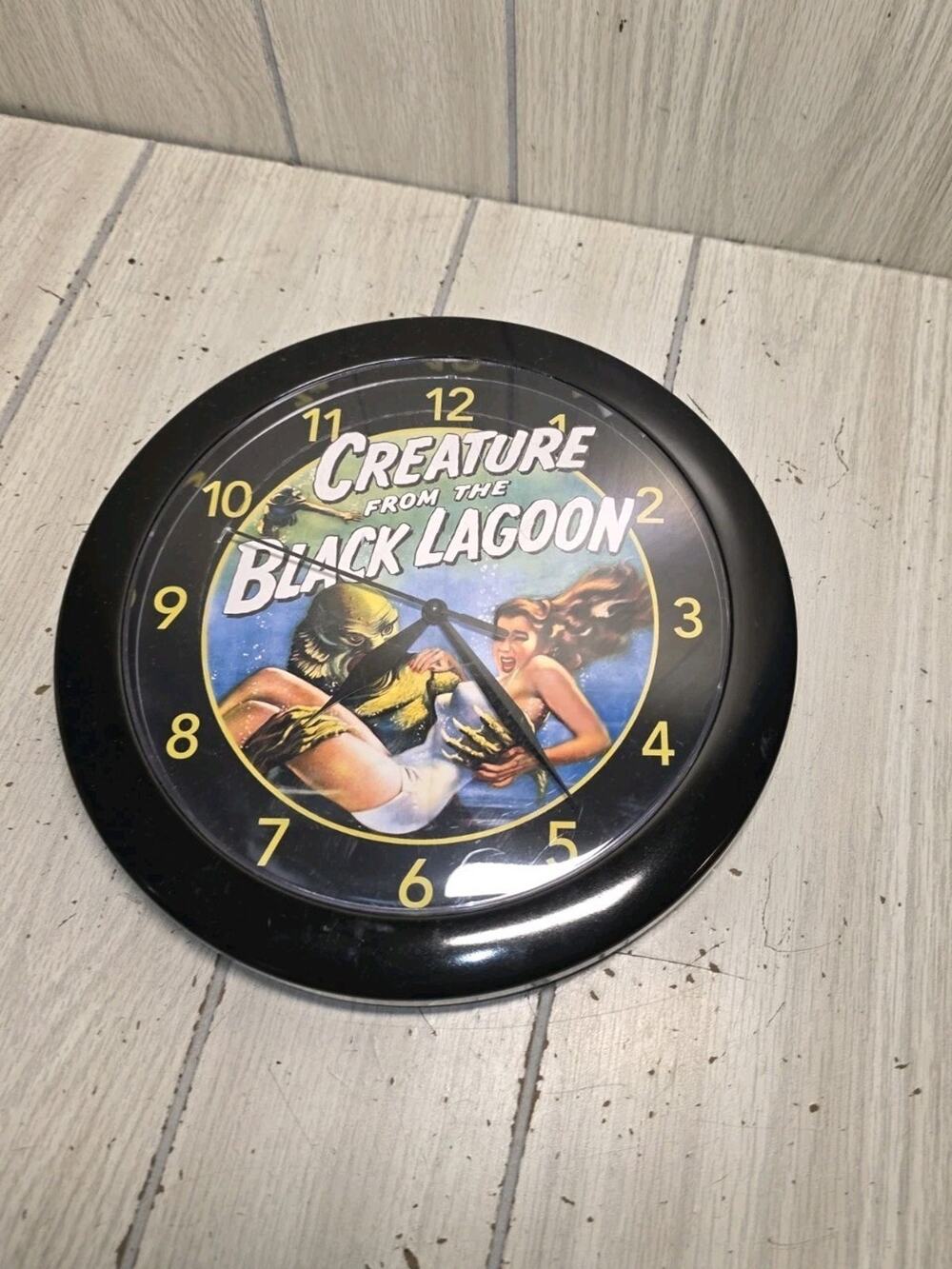 Creature From Black Lagoon Wall Clock Art Time Piece Home Decor Movie Poster Art